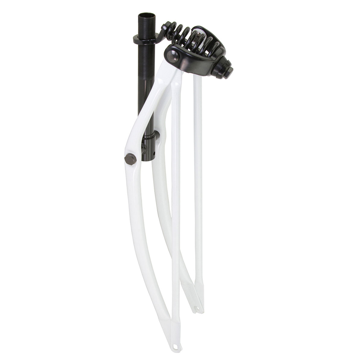 26 Lowrider Classic Spring Fork 1 Inch White/Black.